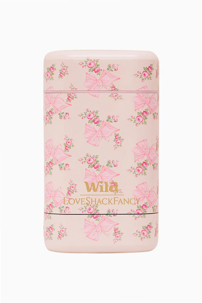 LoveShackFancy x Wild Cosmetics Rosa Beaux Refillable Deodorant - Brown Sugar & Vanilla
