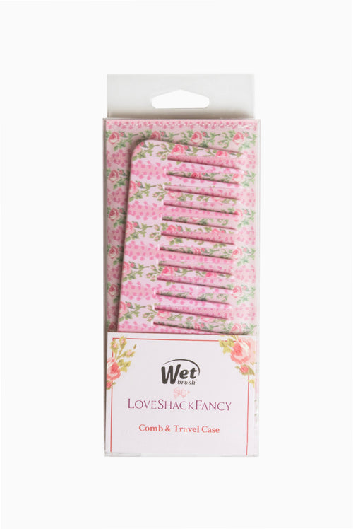 Wet Brush x Love Shack Fancy Comb with Case - Blooming Heirloom