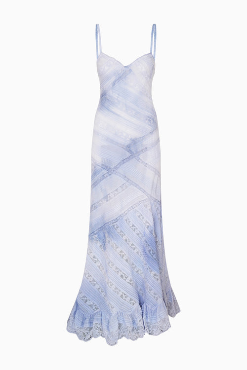 Eirene Hand-Dyed Cotton Maxi Dress