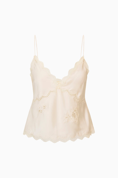 Evony Satin Crepe Top