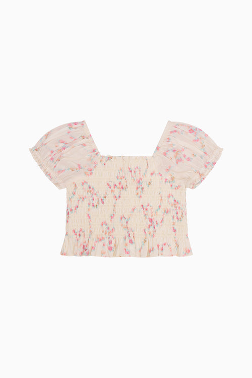 Girls Fabielle Luna Rosa Fleur Top