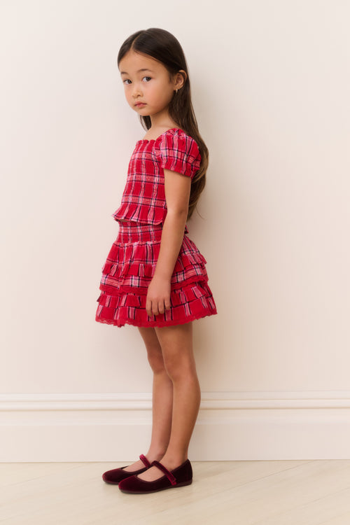 Little Girls Billie Tartan Skirt