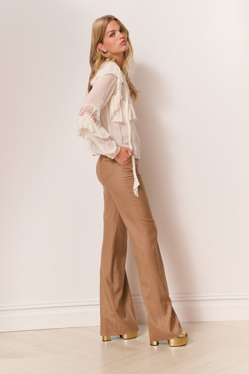 Amberelle Wool-Blend Trousers