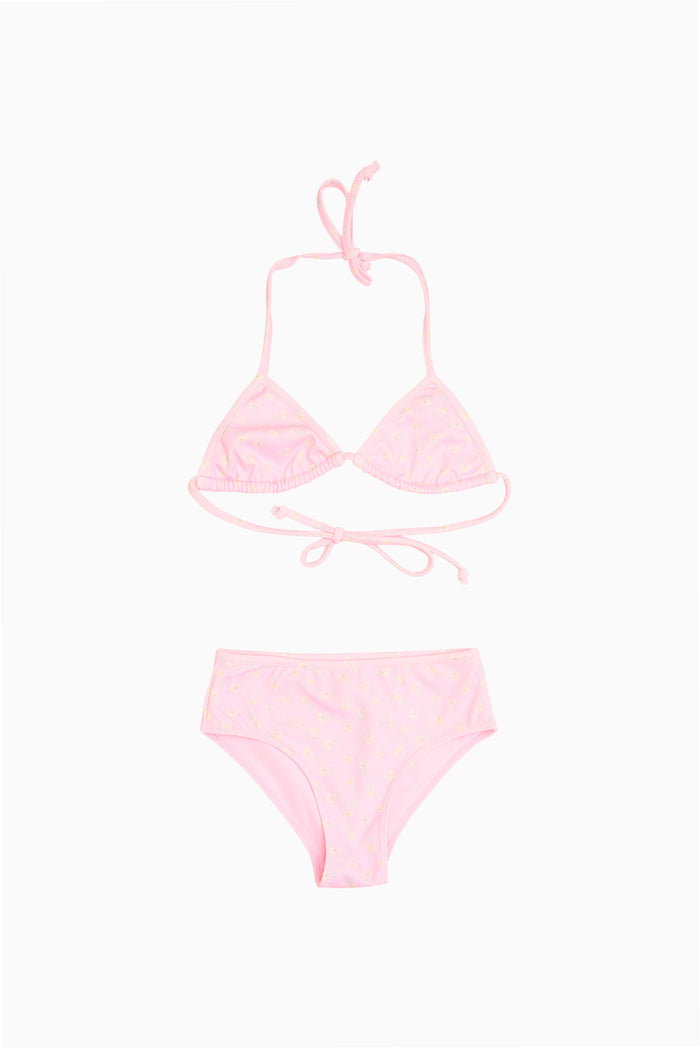 Little Girls Ditsy Floral Finnie Bikini