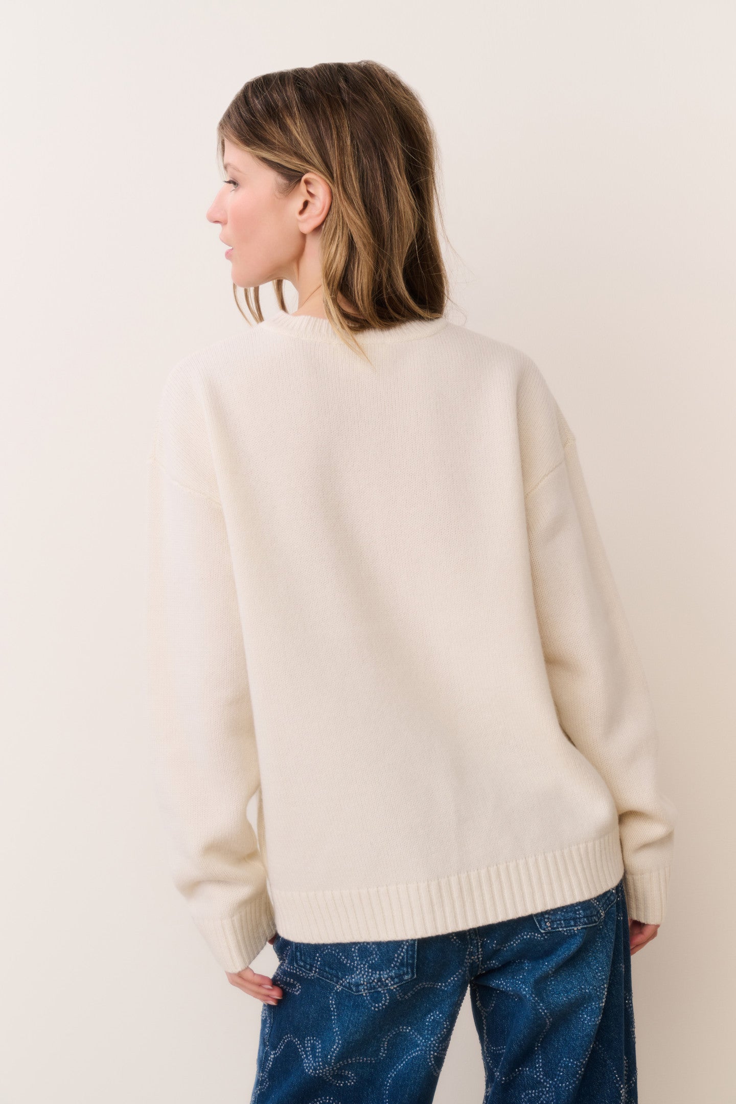 Francie Wool Jacquard Pullover