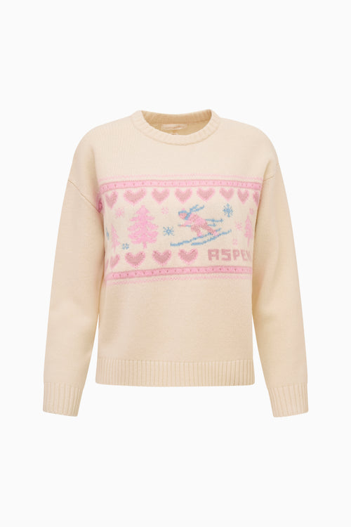 Francie Wool Jacquard Pullover