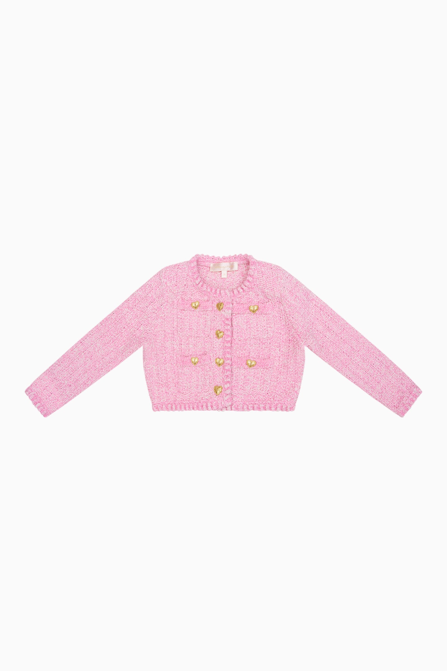 Girls Freydis Cotton Knit Cardigan