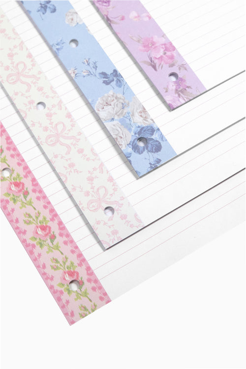 LoveShackFancy │ Yoobi Blooming Heirloom Wide Ruled Filler Paper