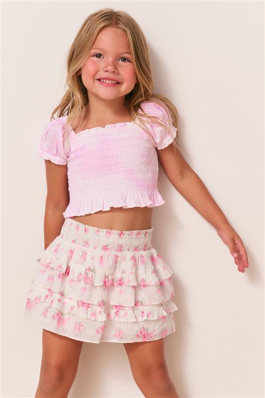 Girls Fabielle Cotton Top