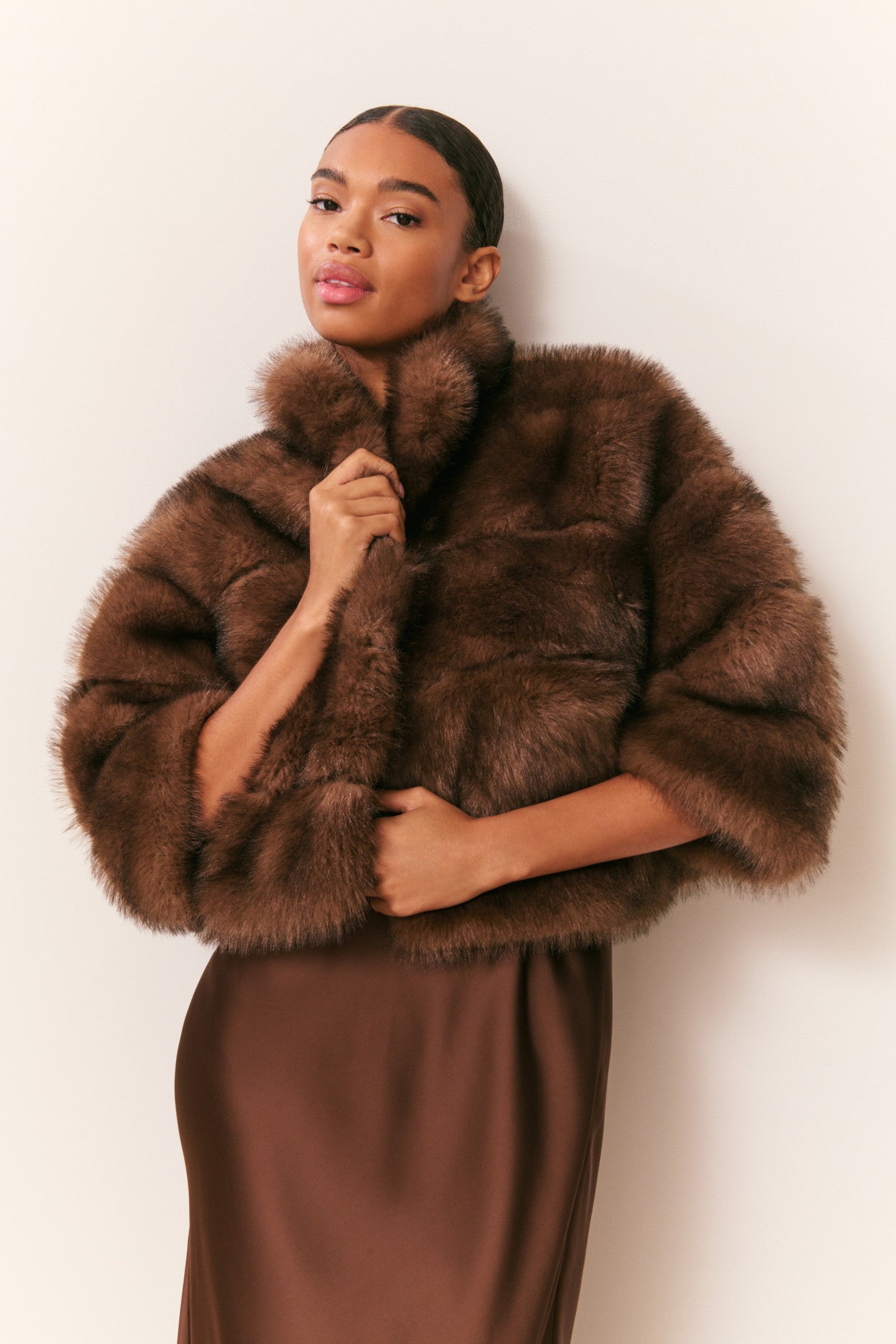 Gelman Faux Fur Jacket | LoveShackFancy.com