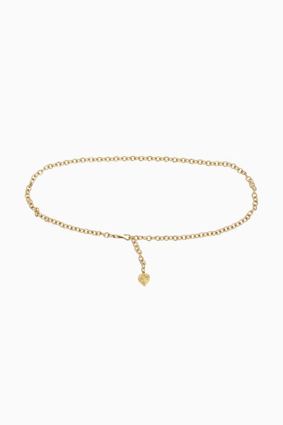 Streets Ahead Gold Chain Heart Belt display picture 1