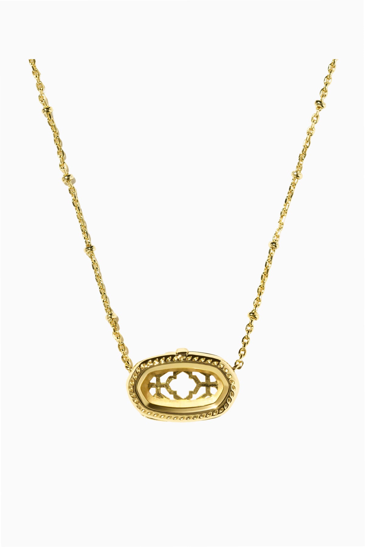 Kendra Scott x LoveShackFancy Elisa Color Bar Locket Necklace Gif