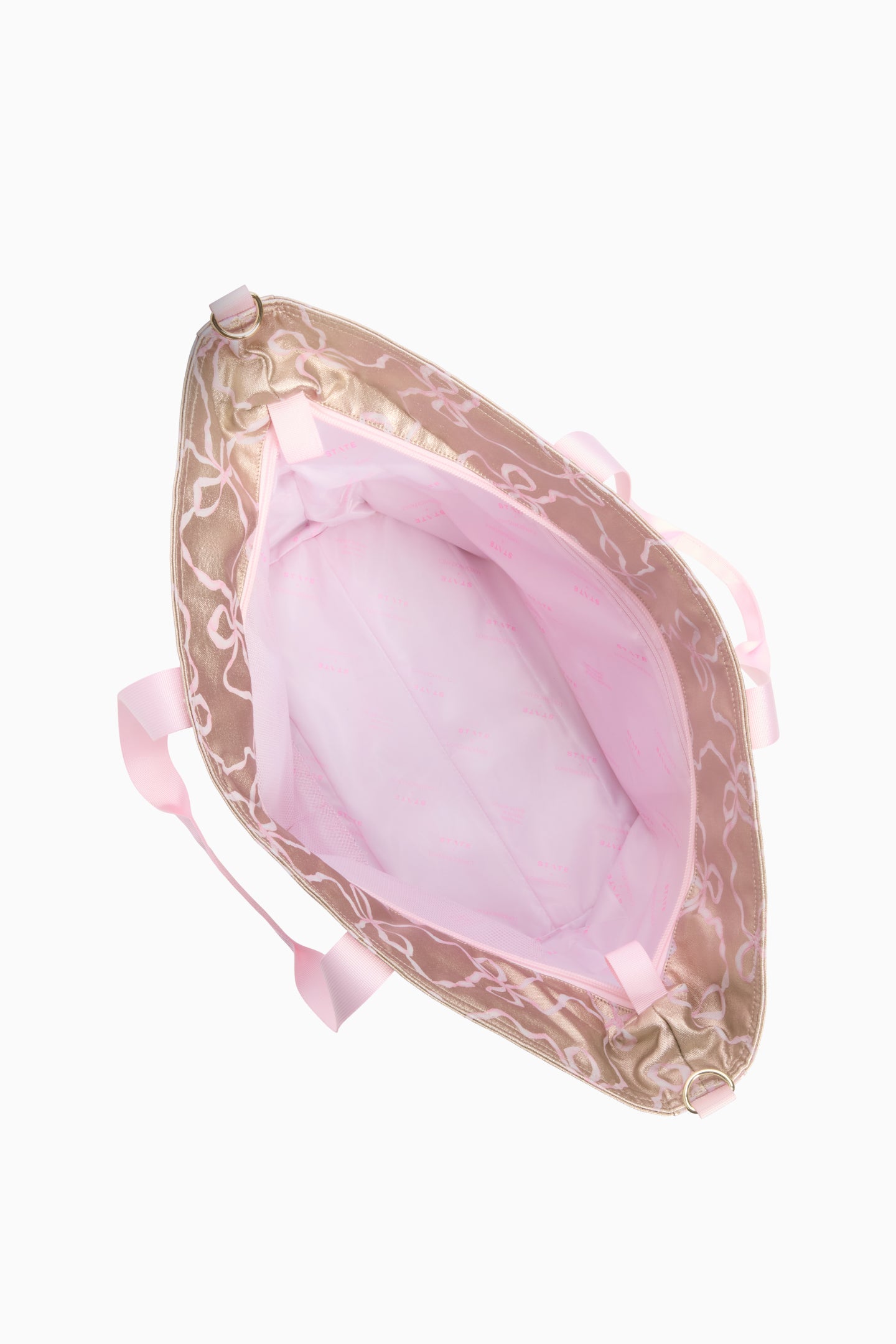 STATE x LoveShackFancy Gold Graham XL Tote