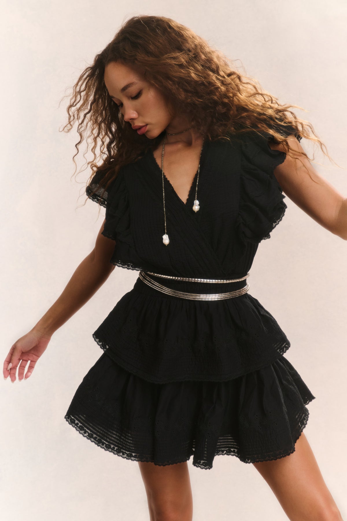 Gwendolyn Ruffle Skirt Dress main image 0