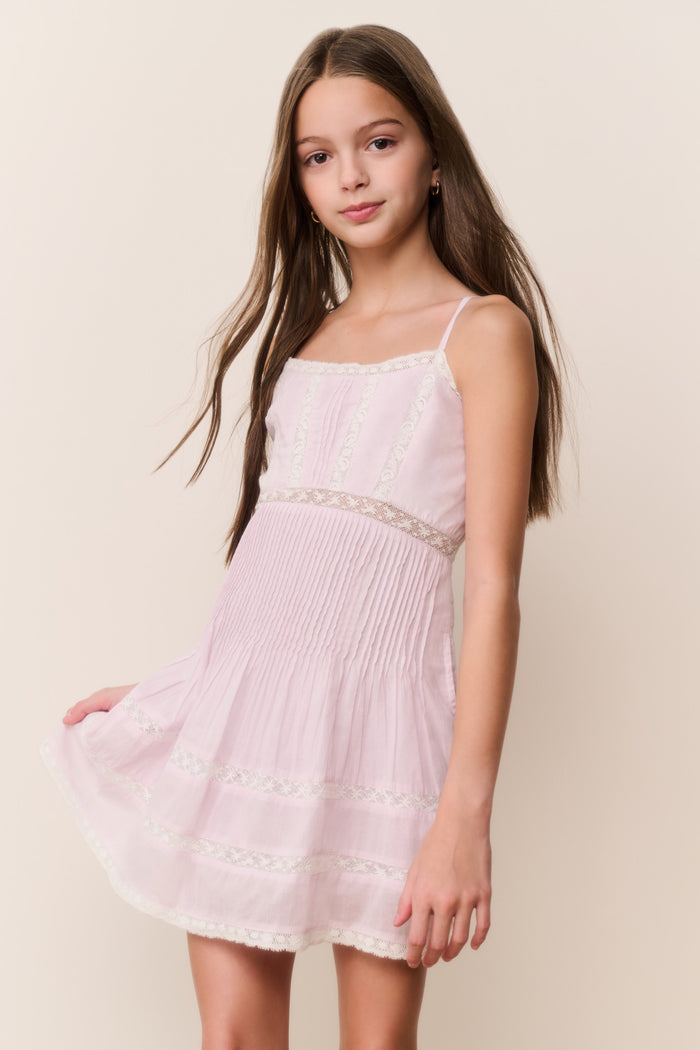 Tween Havrea Cotton Mini Dress