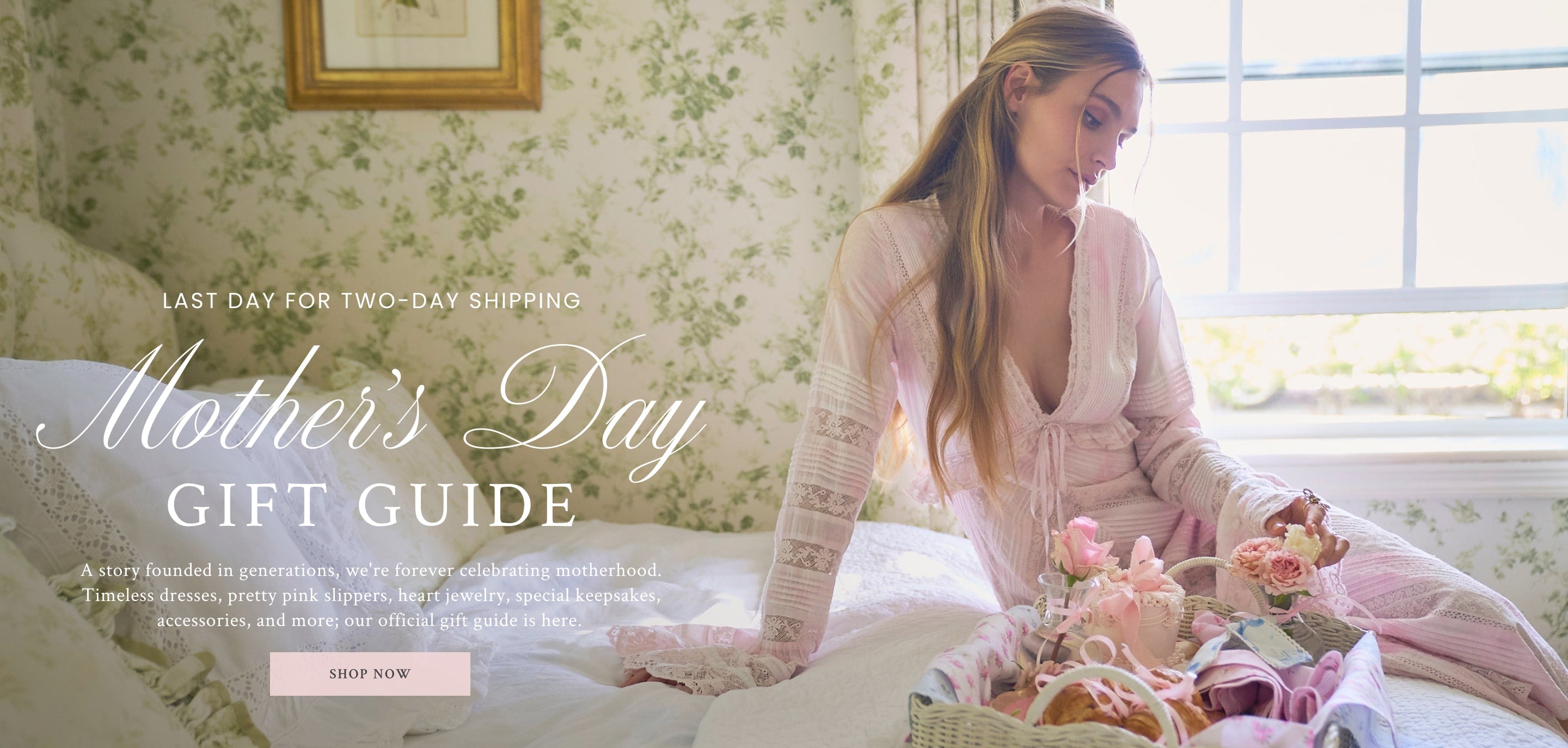 Shop our Mother's Day Gift Guide. We are donating 10% of sales online and in-stores from today through Mother's day, 5/12 to help Baby2Baby.