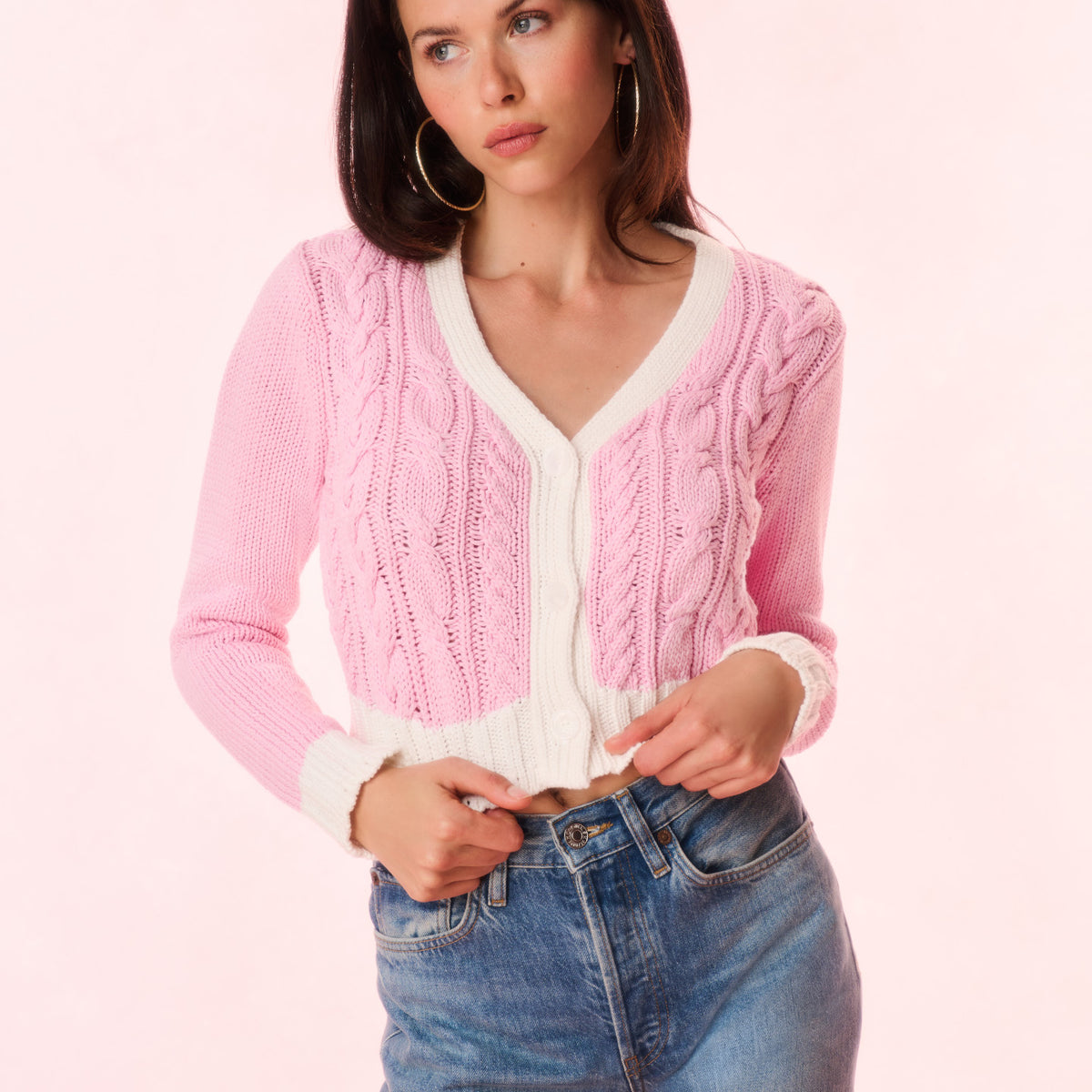 L/S HAND KNITTED CARDIGAN ’JACO’ L/S HAND KNITTED CARDIGAN 'JACO'