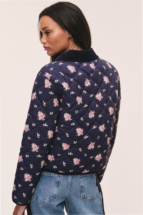 Norinda Floral Quilted Jacket