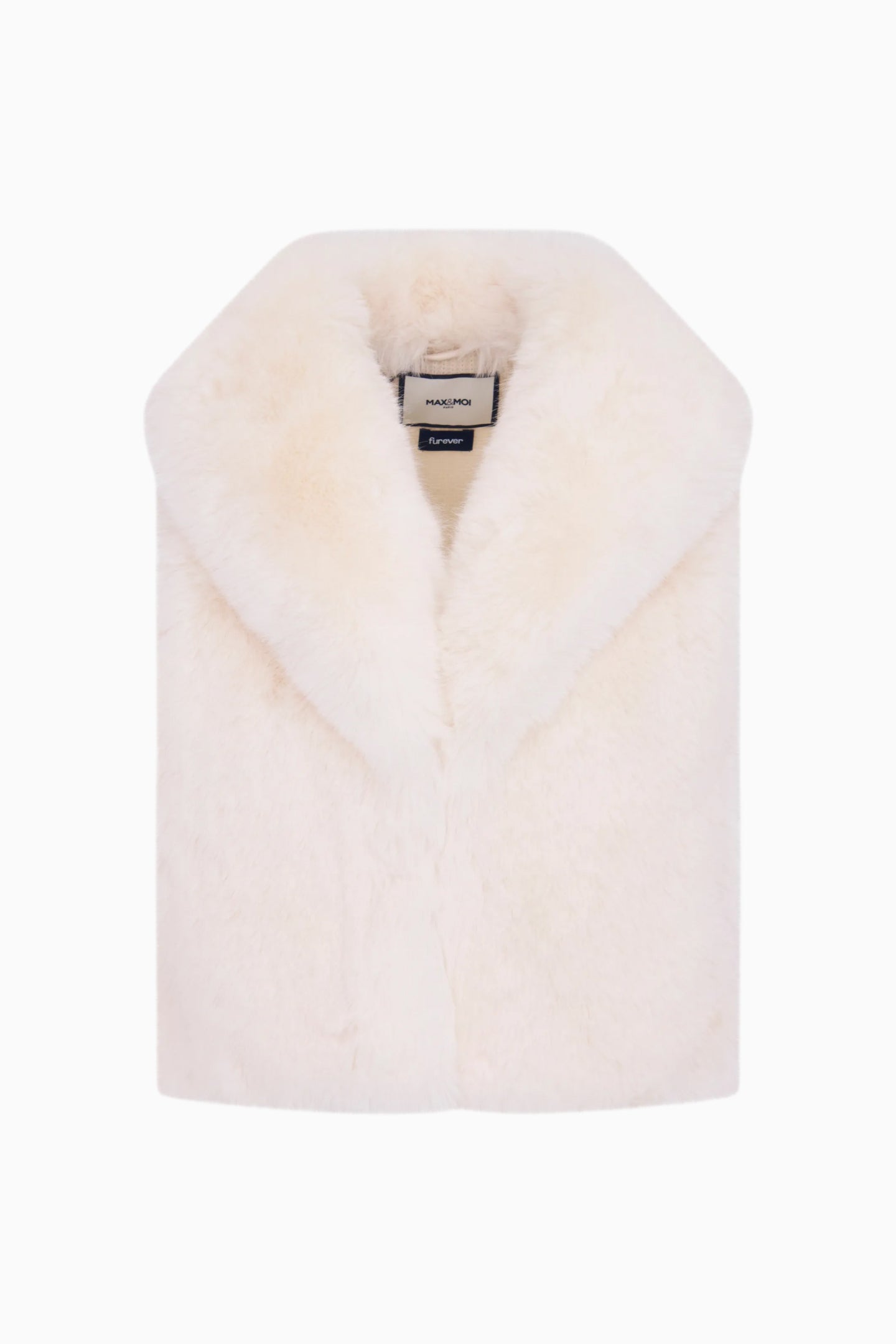 LoveShackFancy x MAX&MOI Verena Faux Fur Vest