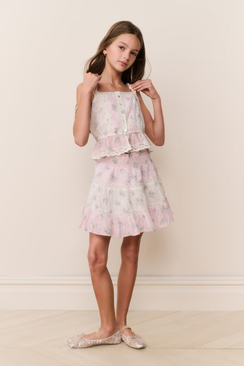 Tween Raf Mixed Print Skirt