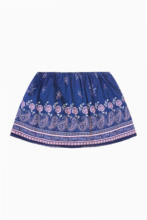 Jonie Bandana Print Mini Skort