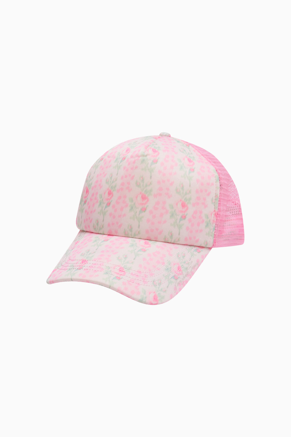 Joni Fragrance Print Trucker Hat - HIBISCUS main image 0