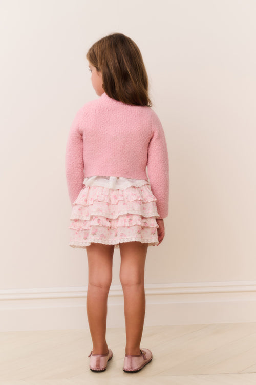 Little Girls Journelle Embellished Cardigan