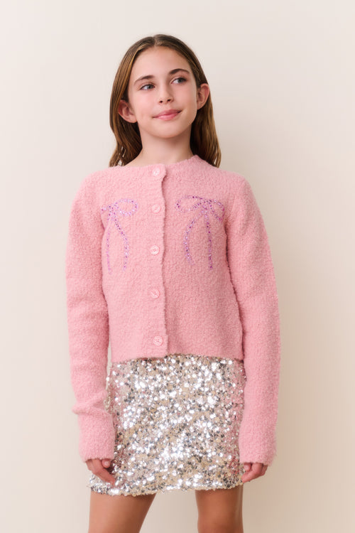 Tween Journelle Embellished Cardigan