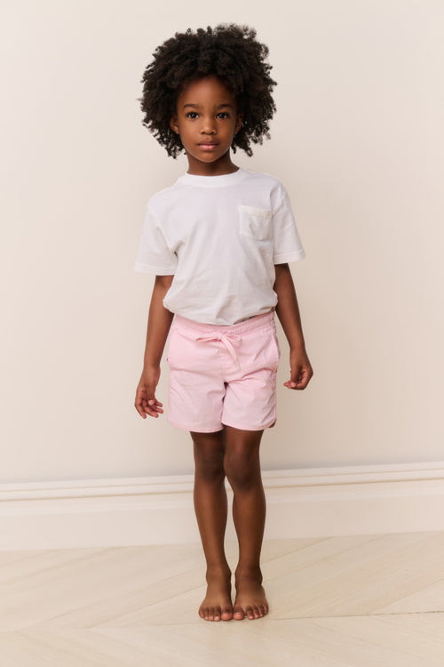 Boys Pink Swim Shorts