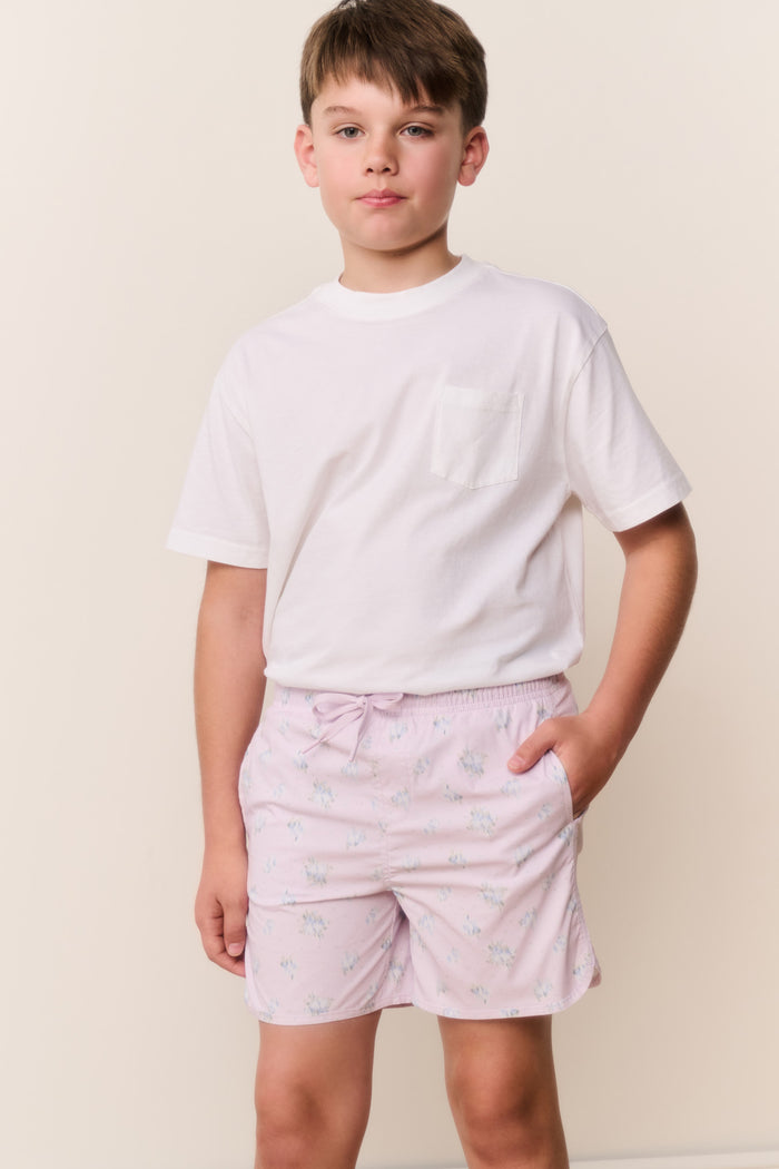 Boys Floral Swim Shorts