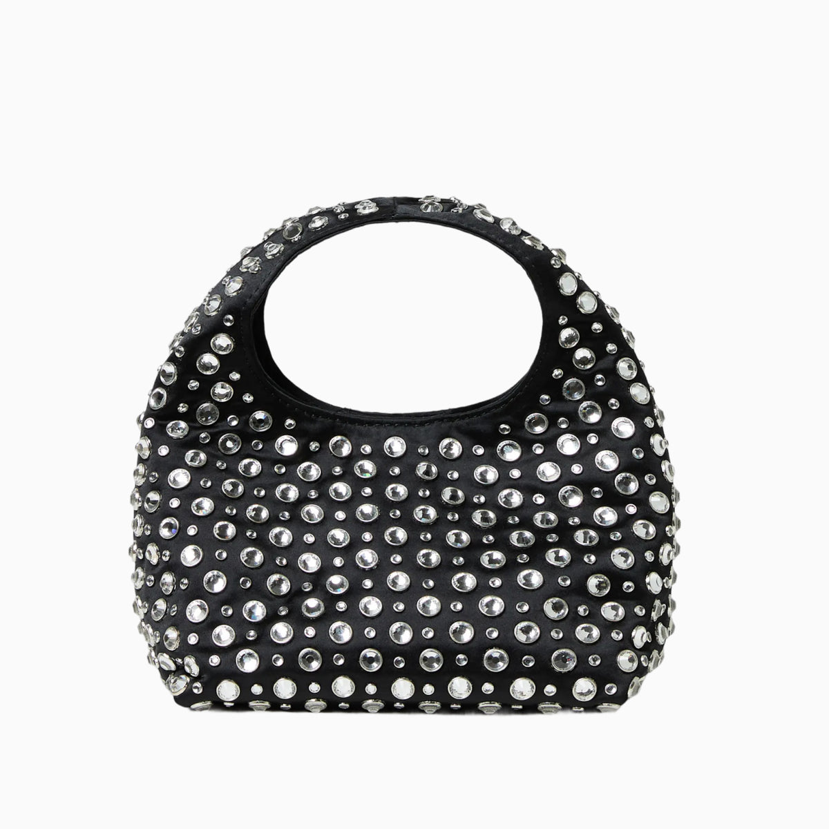 Loeffler Randall Kenzie Mini Black Bucket Clutch