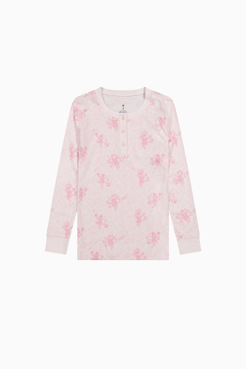 LoveShackFancy x Roller Rabbit Cupid's Kiss Kids Juniper Pajama