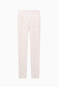 Light pink pants on a white background