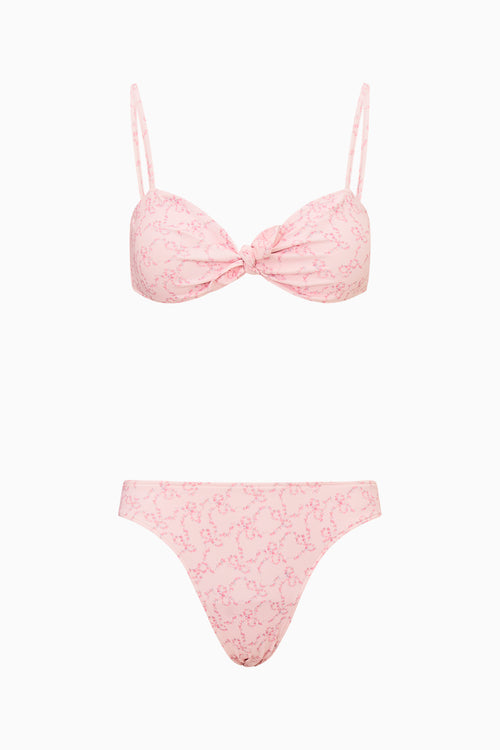 Klaudyna Floral Bow Print Bikini