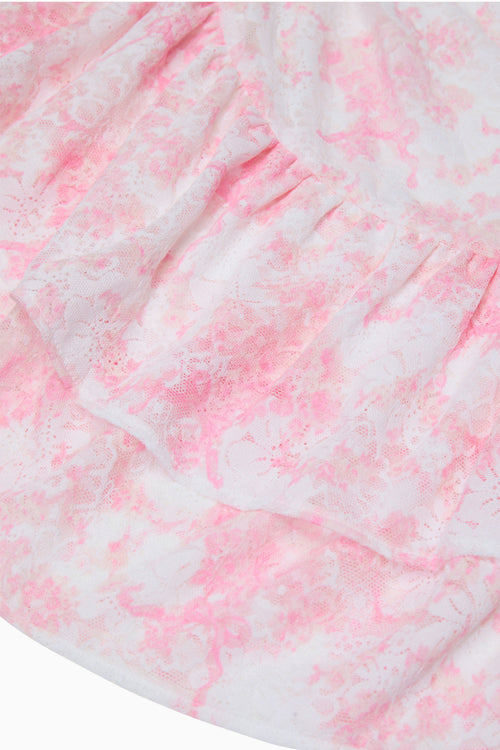 pink x loveshackfancy strapless lace mini dress PINK x LoveShackFancy Strapless Lace Mini Dress