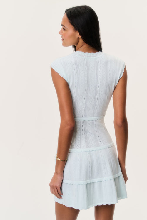 Laighton Stretch Pointelle Mini Dress