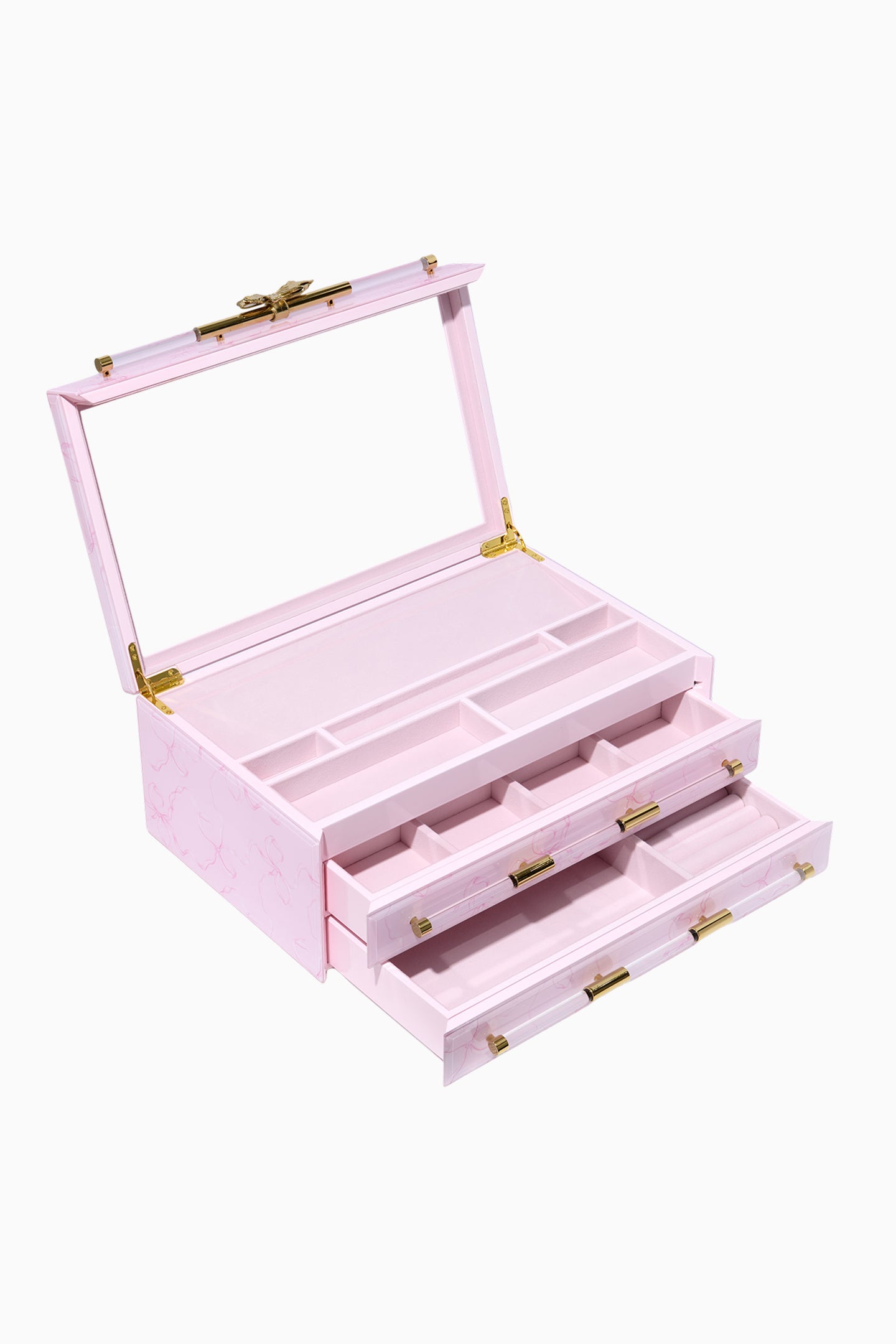 Kendra Scott x LoveShackFancy Large Glass Jewelry Box