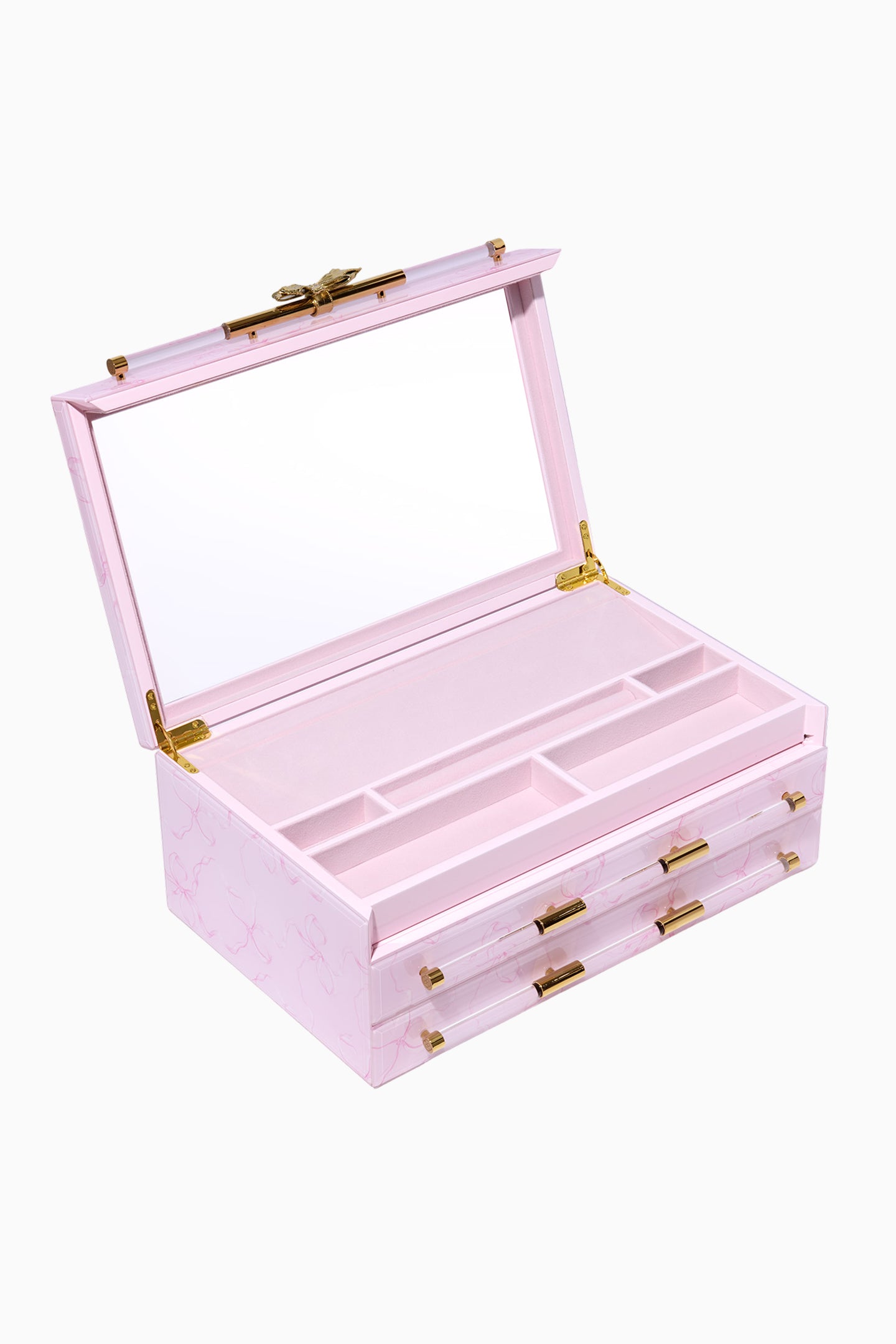Kendra Scott x LoveShackFancy Large Glass Jewelry Box
