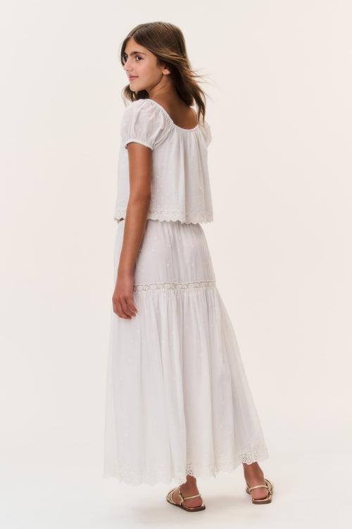 Tween Cotton Lace Leonna Top