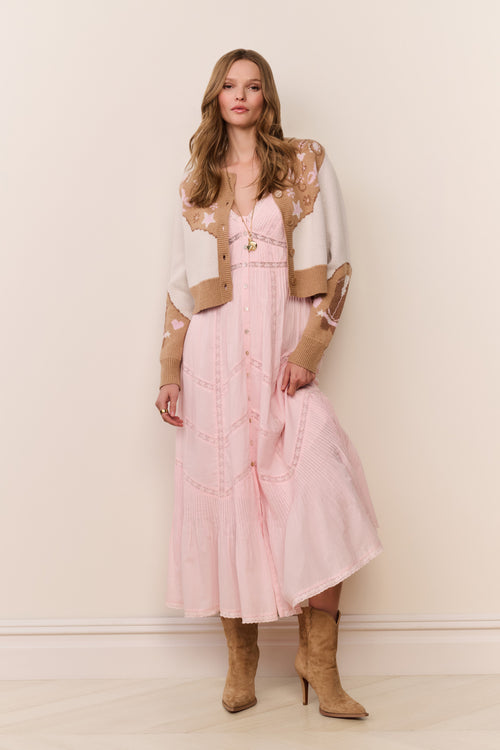 Leyah Wool-Blend Saddle Up Cardigan