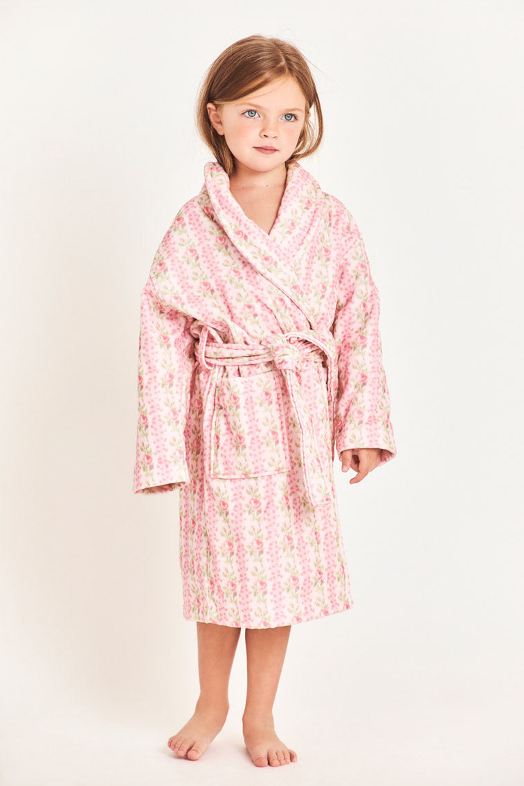 Children Indie Robe- Girl's Loungewear | LoveShackFancy.com