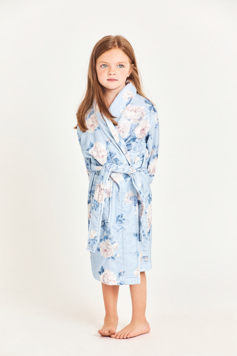 Children Indie Robe- Girl's Loungewear | LoveShackFancy.com