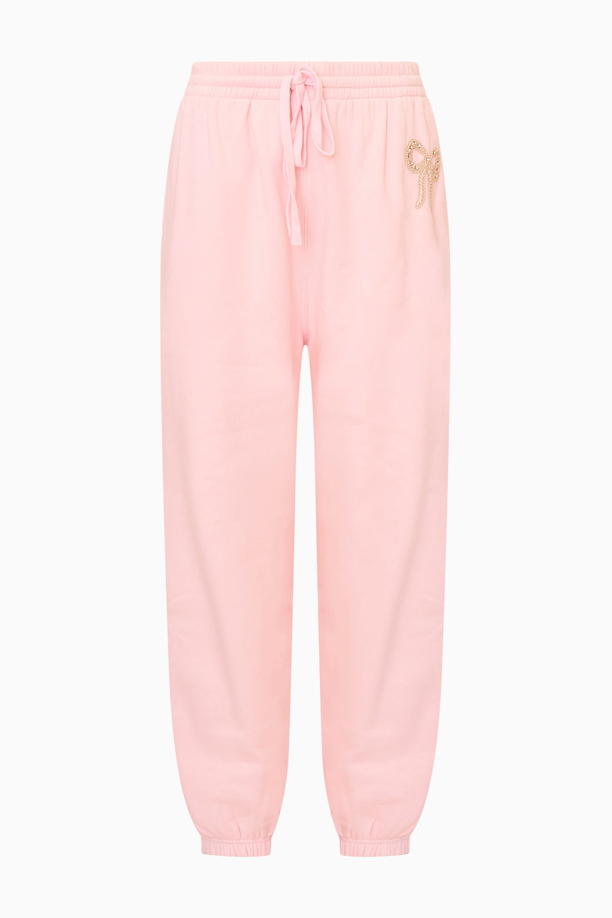Lilia Embellished Bow Sweatpants