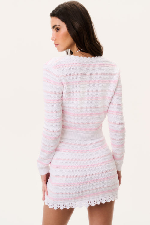 Dessa Cotton Crochet Cardigan