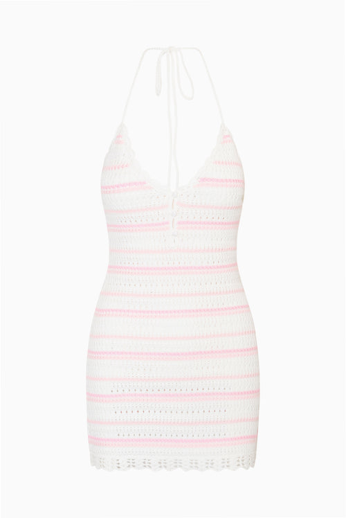 Lilibelle Cotton Crochet Mini Dress