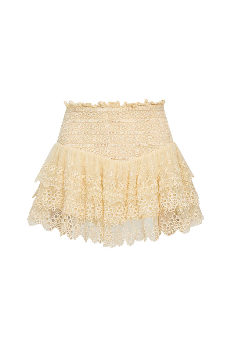 Limina Ruffle Mini Skirt