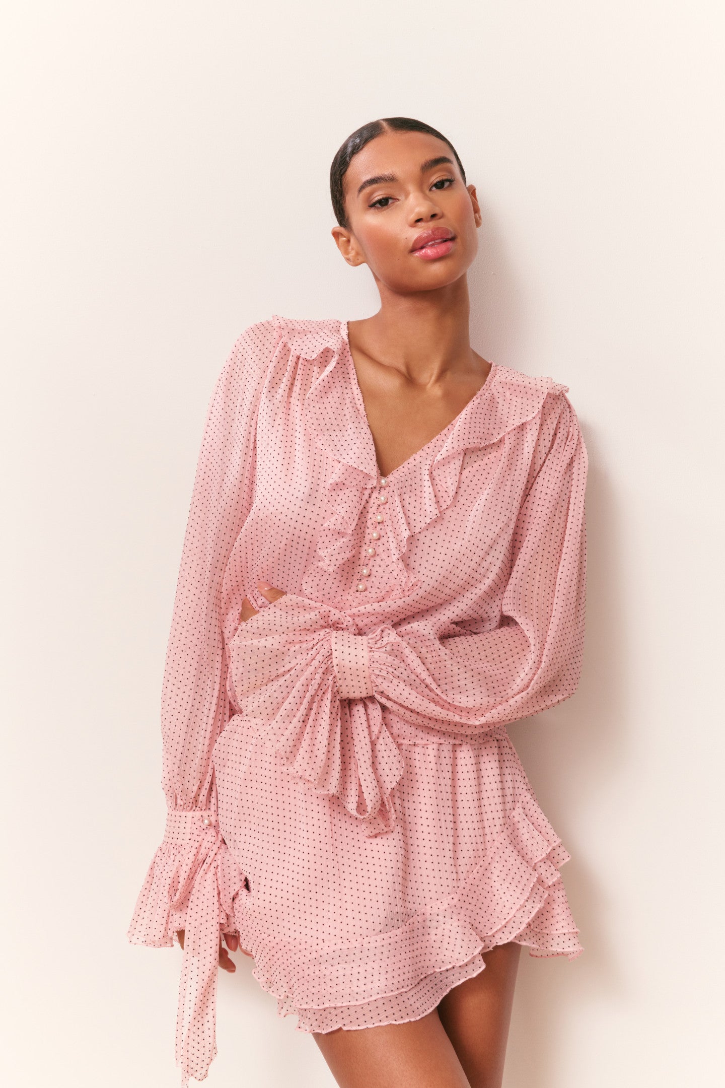 Women's Pink Designer Tops | LoveShackFancy