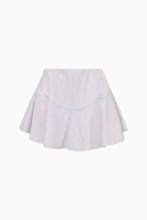 Livetta Blue Floral Active Skirt