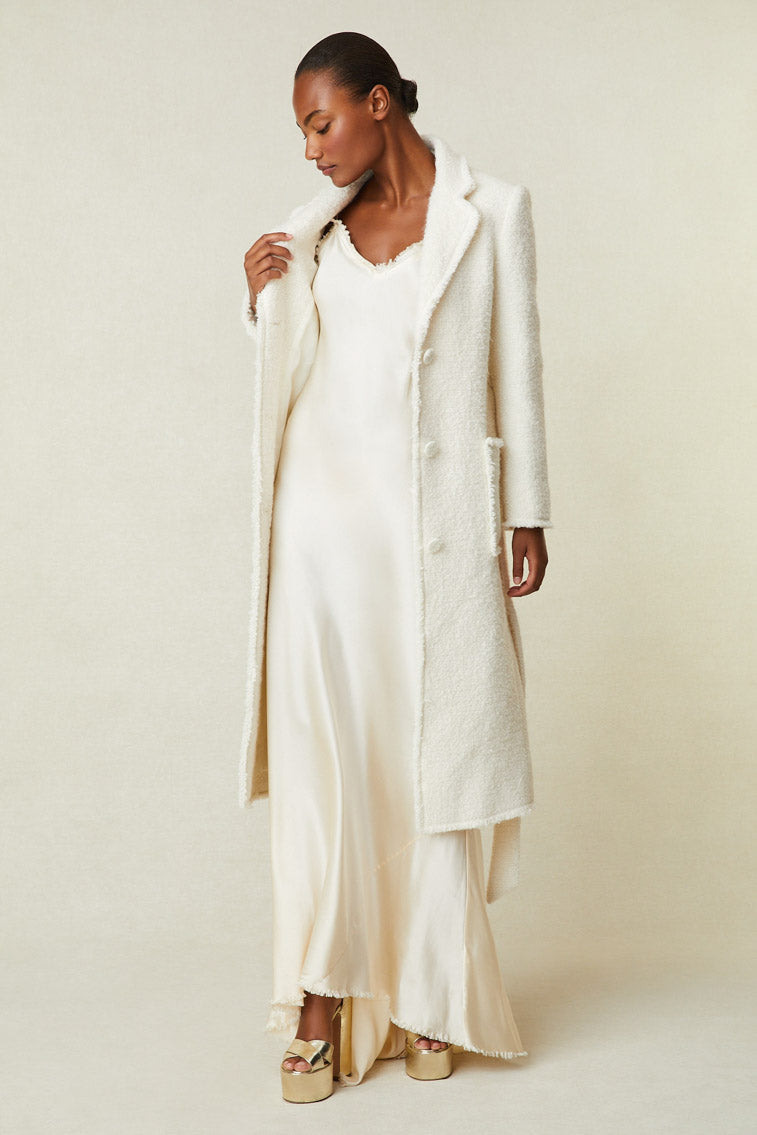Adalie Wool Coat - Women's Jackets & Coats | Shop LoveShackFancy.com