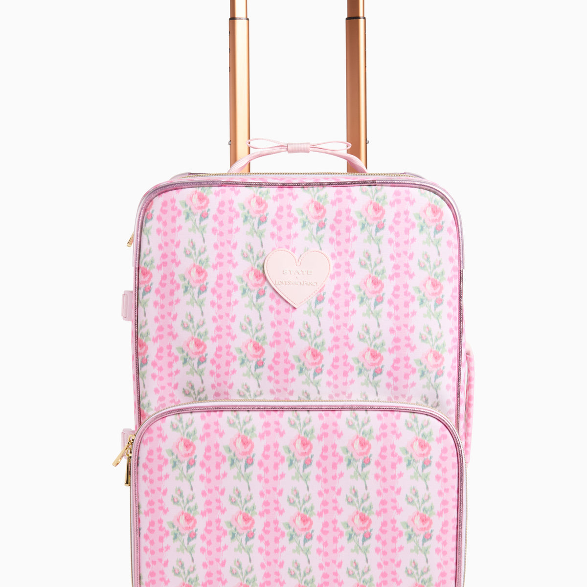 STATE x LoveShackFancy Logan Heirloom Print Carry-On Suitcase